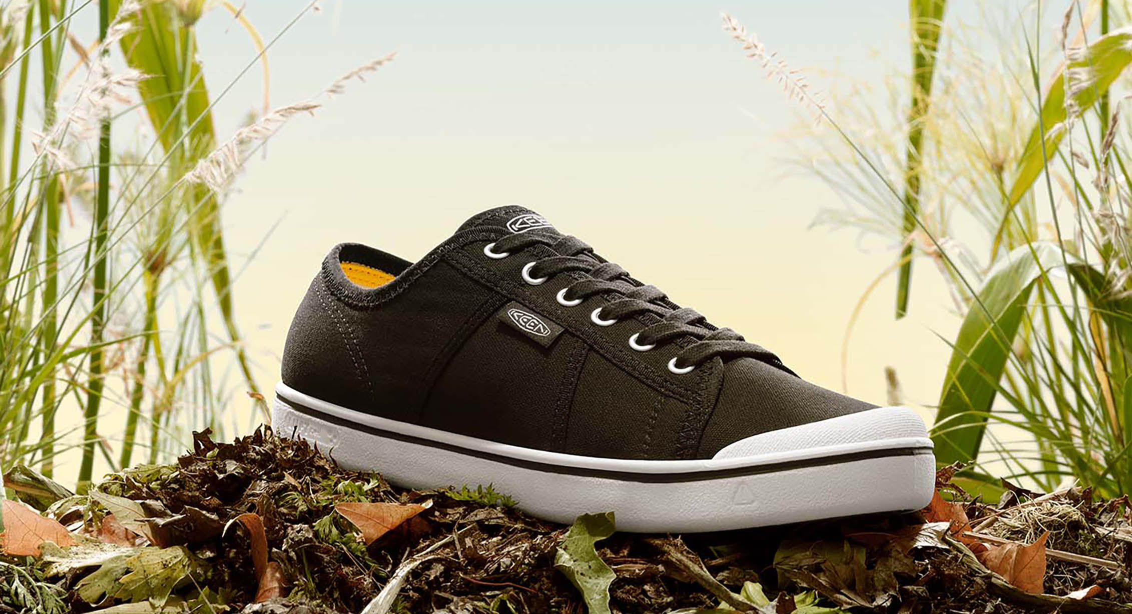 KEEN Eldon sneakers made with upcycled agricultural waste