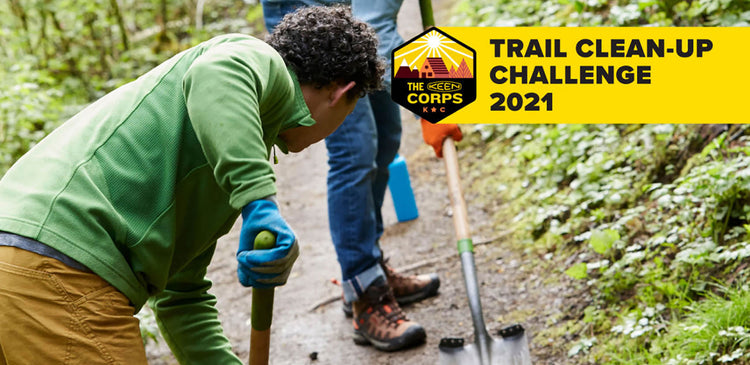 The KEEN Corps trail clean-up challenge